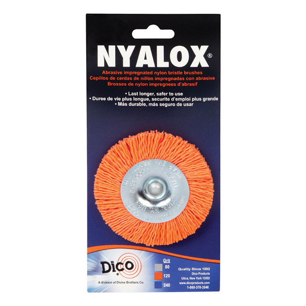 Dico WHEEL NYALOX3""CRS ORANGE 541-777-3